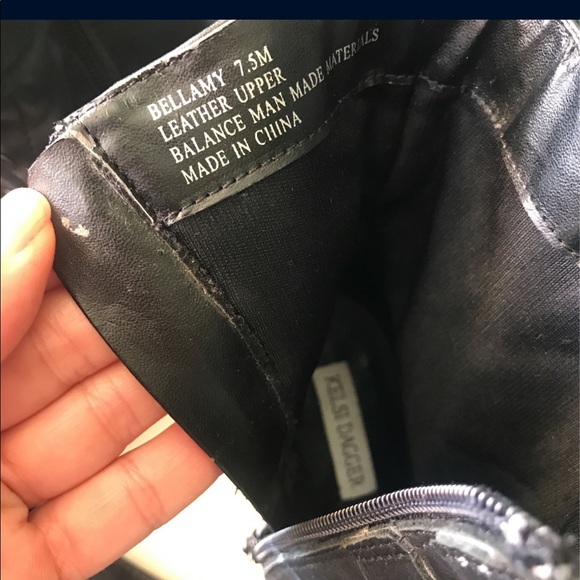 Joe jeans midrise skinny . Size 26. And  Kelsi Dagger boots 7.5.  Fit great. - Picture 3 of 5